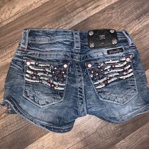 Kids miss me shorts